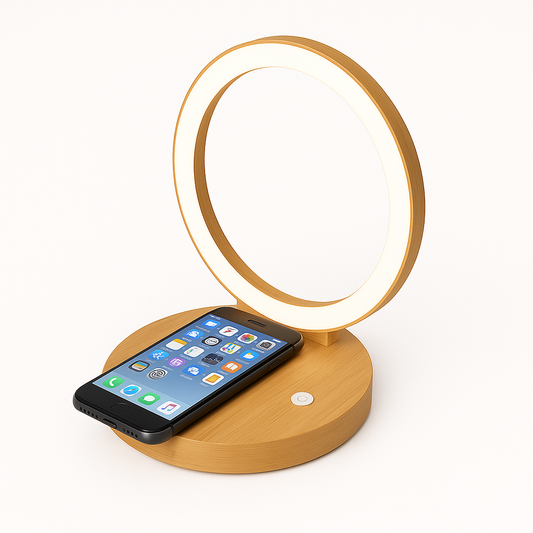 Trådløs Opladning Natlampe